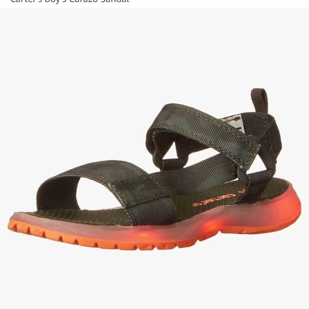 NWT Carter's Baby‎ Boy Light Up Sandals Summer Vacation